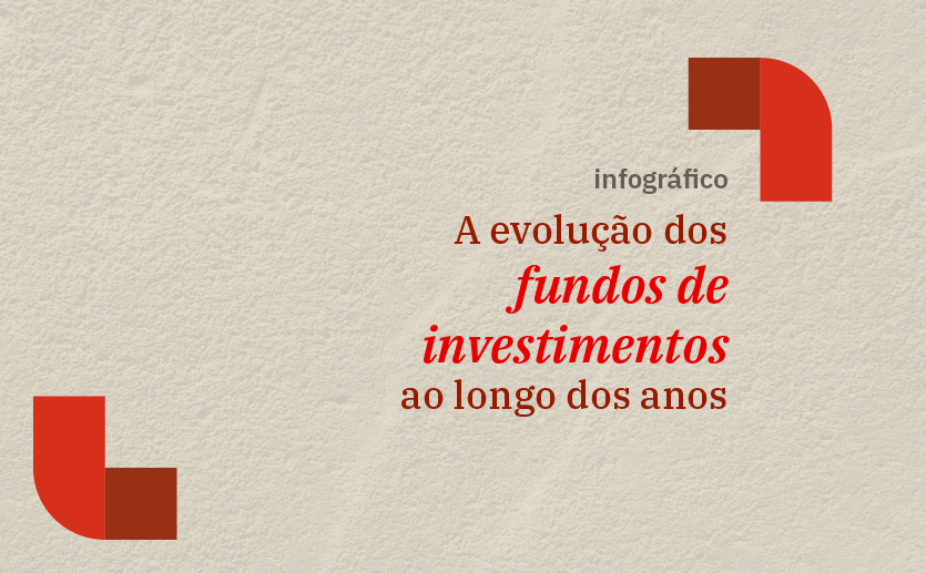 infográfico sobre evolução dos fundos de investimentos