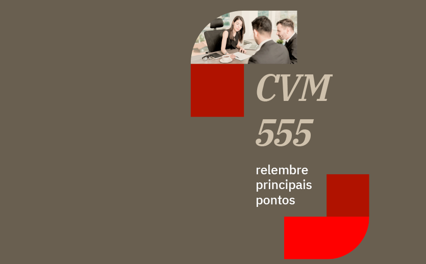 Executiva do mercado de fundos de investimentos e mais dois funcionários analisam a instrução CVM 555.
