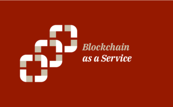 Imagem ilustrativa para notícia sobre lançamento do Blockchain as a Service.