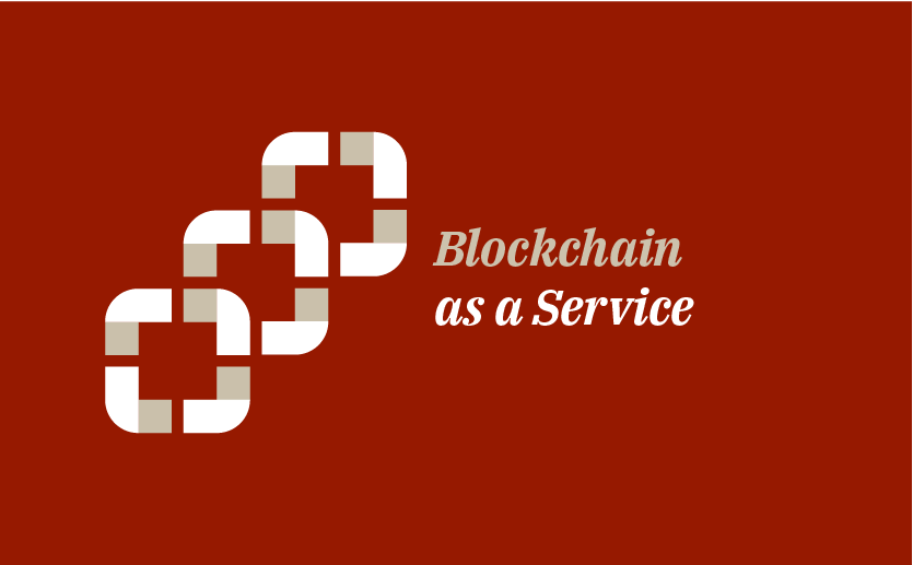 Imagem ilustrativa para notícia sobre lançamento do Blockchain as a Service.