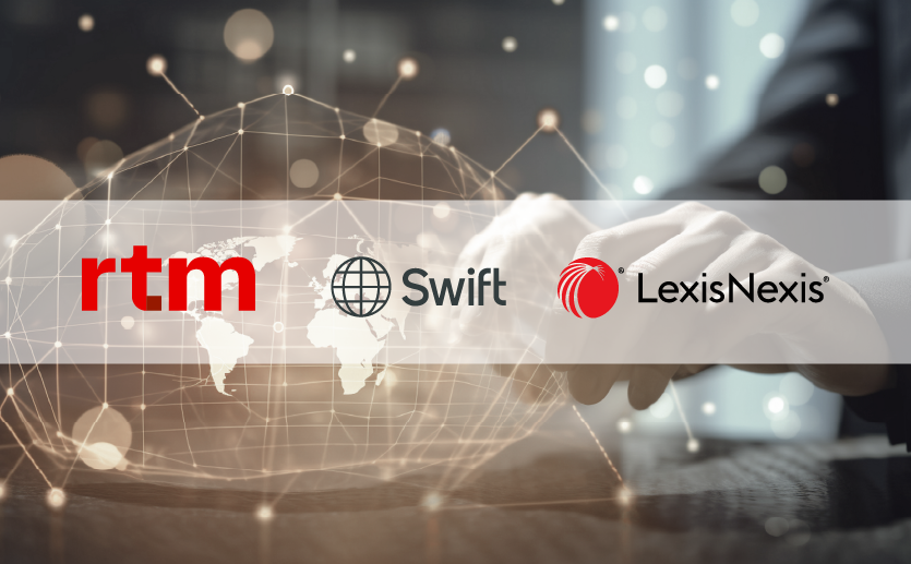 RTM, Swift e LexisNexis se reúnem para falar sobre pagamentos internacionais