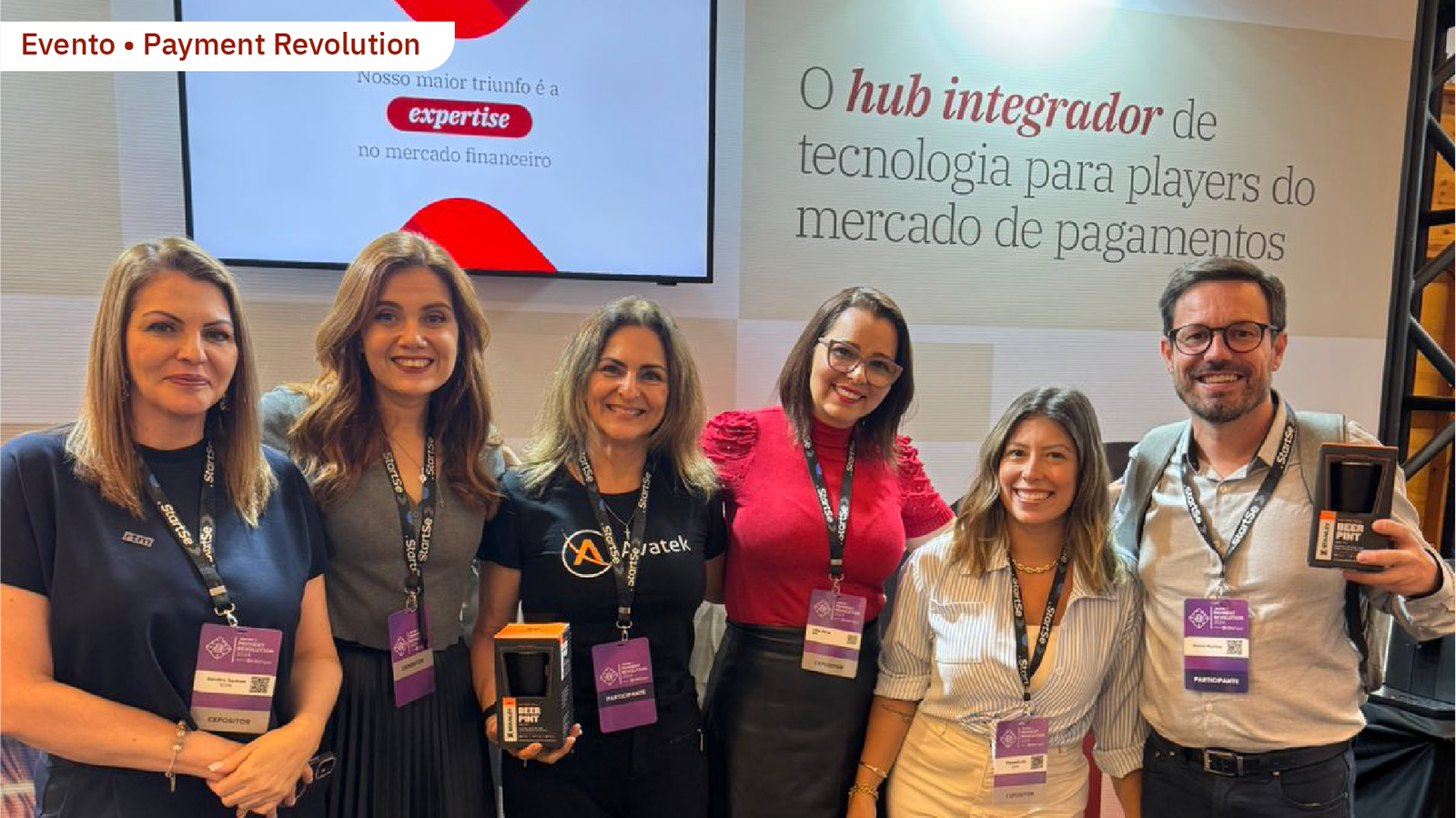 Equipe RTM presente no Payment Revolution