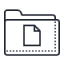 ícone documentos e manuais