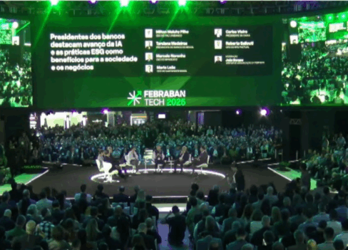 Plenária principal do Febraban Tech 2025.