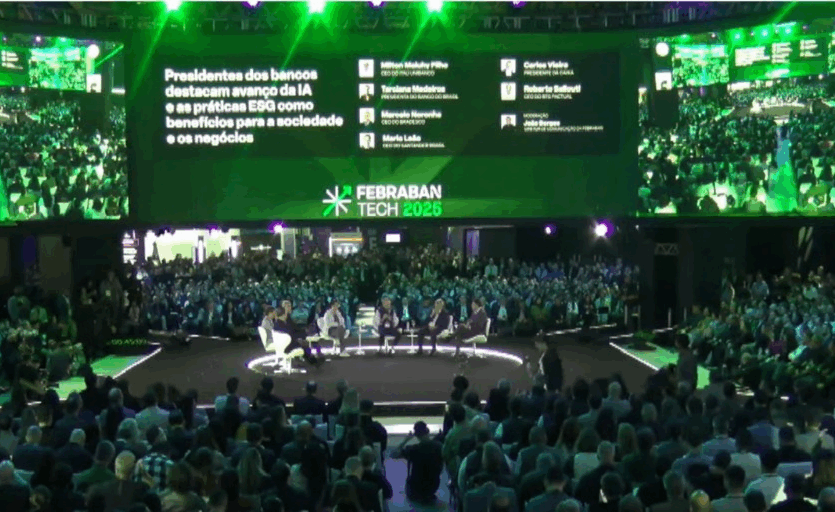 Plenária principal do Febraban Tech 2025.